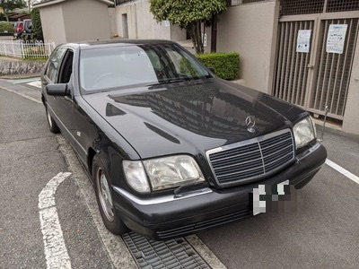 メルセデスベンツ Sクラス(自走可能)を兵庫県から熊本県へ陸送