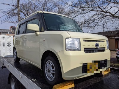 トヨタ ピクシススペース(自走可能)群馬県から大阪府へ陸送