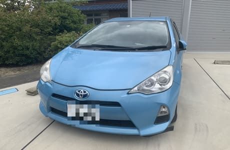 トヨタ アクア(自走可能)青森県から神奈川県へ陸送