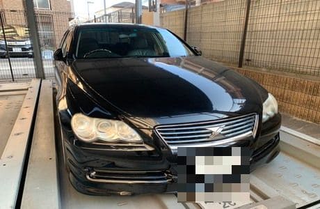トヨタ マークX(自走可能) 長野県から山口県へ陸送