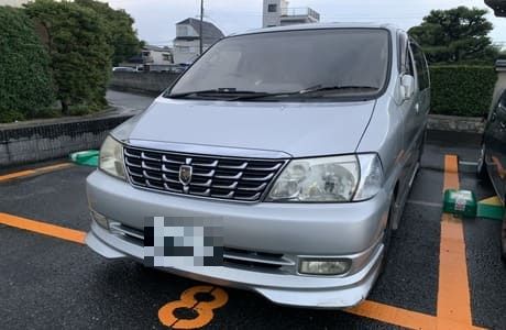 トヨタ グランドハイエース (自走可能) 香川県から愛知県へ陸送