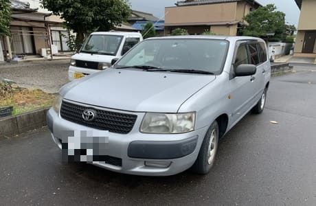 トヨタ サクシードバン (自走可能) 広島県から大阪府へ陸送