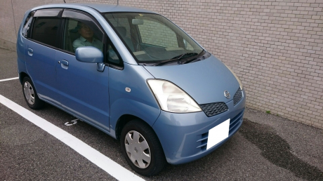 日産 モコ(自走可能) 山形県から東京都へ陸送