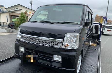 スズキ エブリィ (自走可能) 岡山県から山形県へ陸送