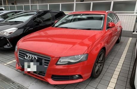 アウディ A4アバント(自走可能) 高知県から大阪府へ陸送